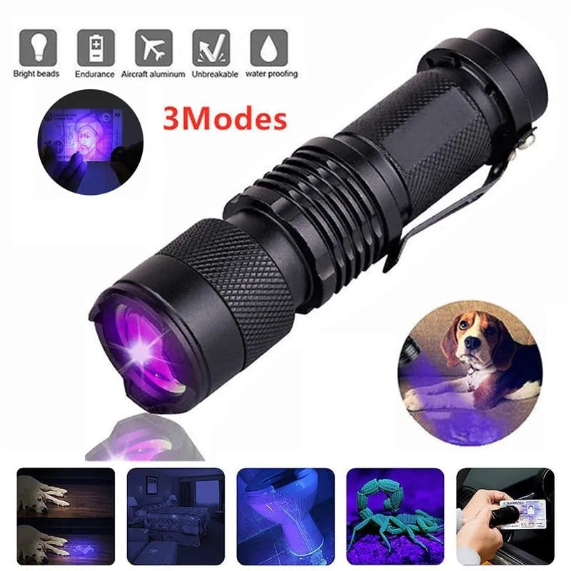 Ultra Violet LED Flashlight